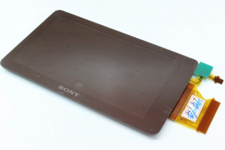 Дисплей Sony NEX-5R, NEX-5T с подсветкой, тачскрином и защитным стеклом