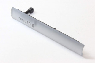 Заглушка USB Sony Xperia Z3 Compact  D5803/D5833, белый, оригинал