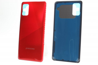 Задняя крышка Samsung A415 Galaxy A41, красный, К-1