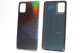 Задняя крышка Samsung A515 Galaxy A51, черный, К-1