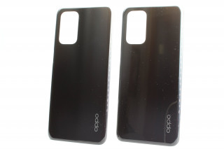 Задняя крышка Oppo A74 (CPH2219), черный, К-2