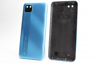 Задняя крышка Realme C11 2021, синий, К-2