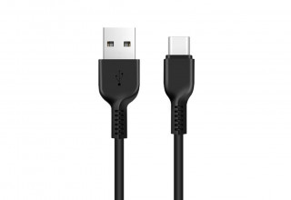 Кабель USB - Type-C HOCO X13, 3A, 100см, черный