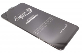 Защитное стекло Samsung A205FN Galaxy A20, A30, A50, Honor 9A и др, черное, MTB Super-D