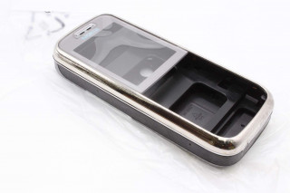 Nokia 6233 - корпус, без средней части, цвет серый, задняя панель ST