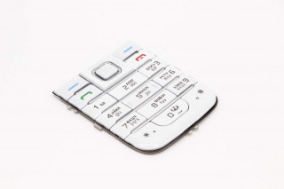 Nokia 6233 - клавиатура, цвет белый