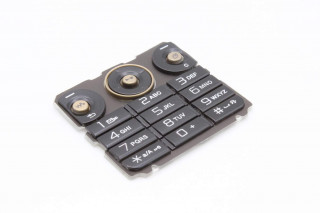 Sony Ericsson W660 - клавиатура, цвет черный, англ