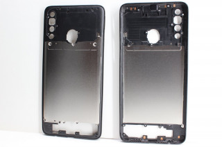 Средняя часть корпуса Samsung A207 Galaxy A20s, черный, К-2