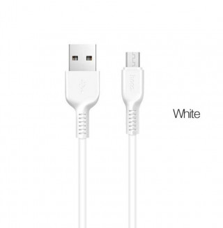 Кабель USB - micro USB HOCO X20, 300см, белый