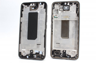 Рамка дисплея Samsung A346B Galaxy A34, черный, оригинал с разбора