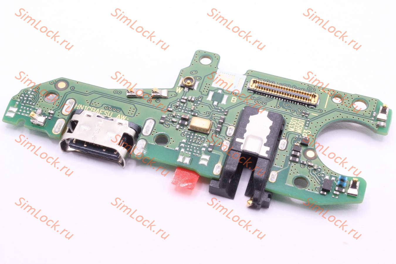 Нижняя плата (шлейф) Honor X7 (CMA-LX1) с разъемом зарядки, К-1