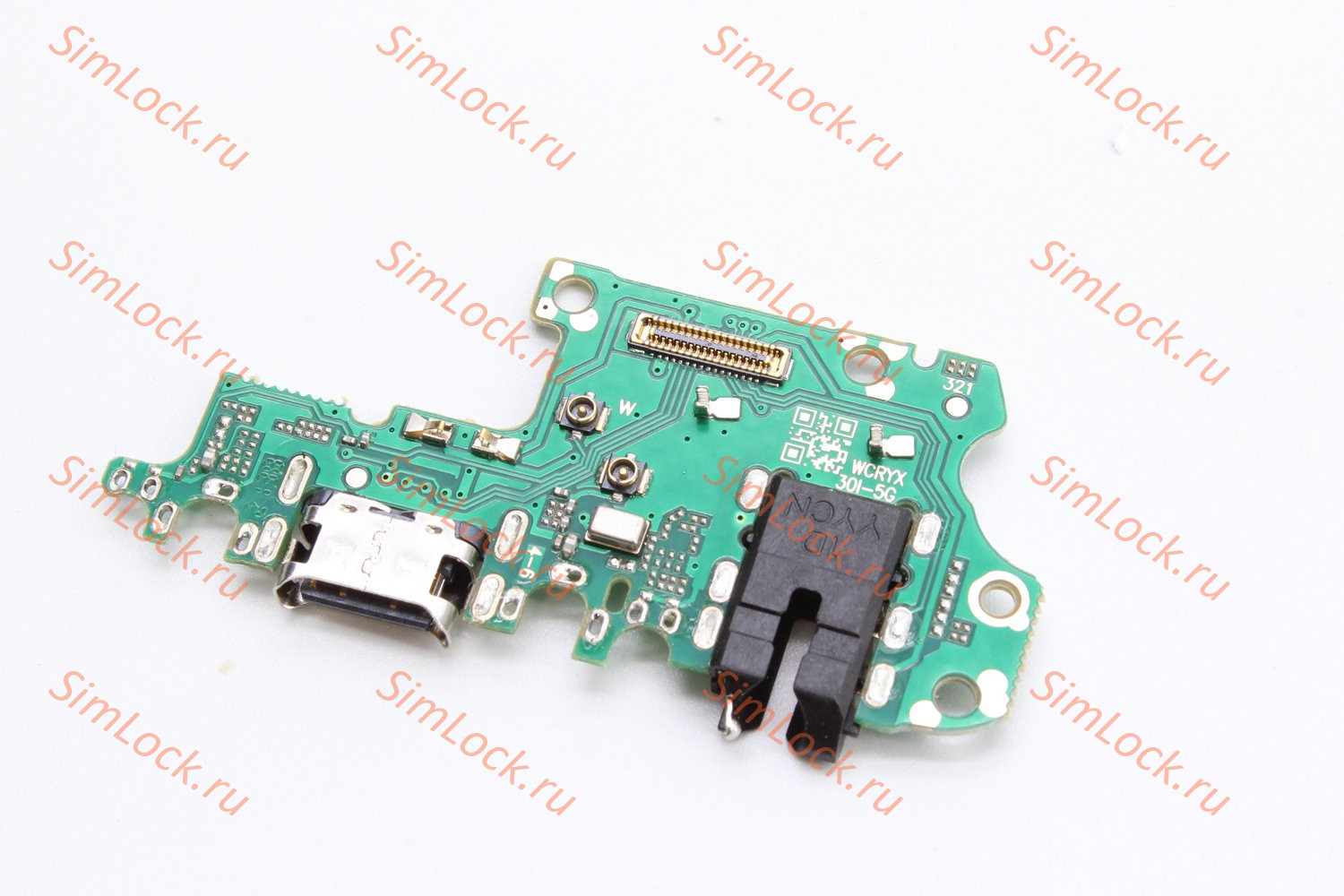 Нижняя плата (шлейф) Honor X8 (TFY-LX1) с разъемом зарядки, К-4