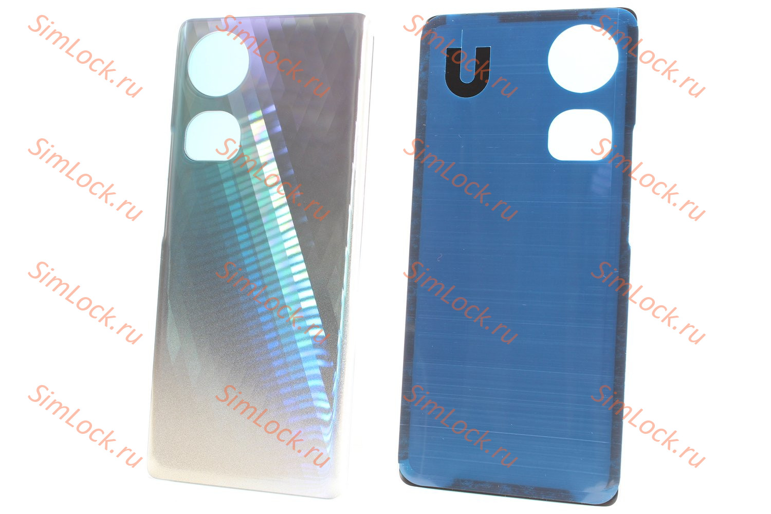 Задняя крышка Honor 70 (FNE-NX9), серебро, К-1