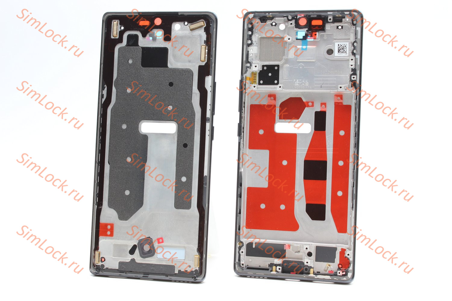 Рамка дисплея Honor 70 (FNE-NX9), черный, оригинал