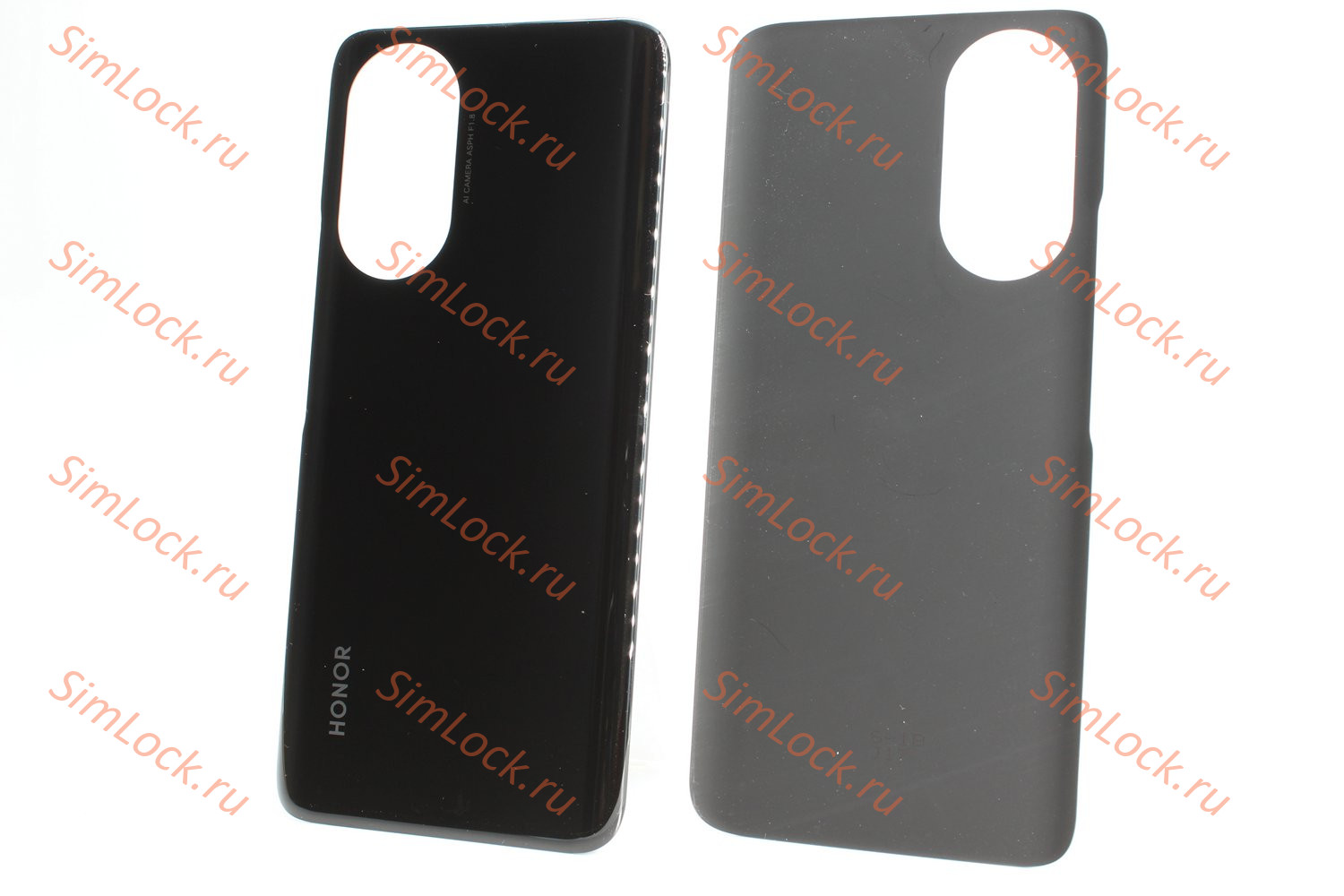Задняя крышка Honor X7 (CMA-LX1), черный, К-2
