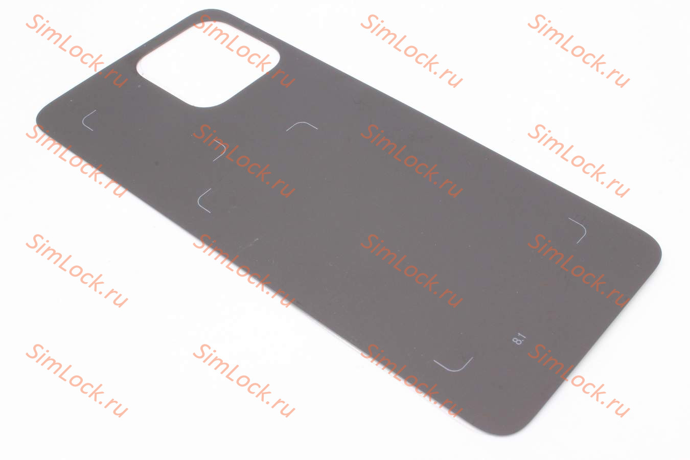 Задняя крышка Honor X8 (TFY-LX1), черный, К-1