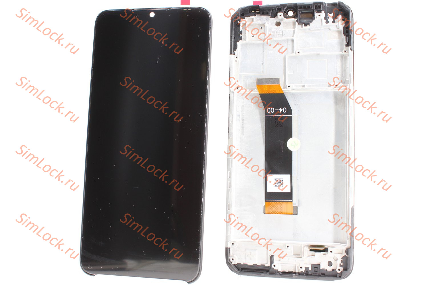 Дисплей Xiaomi Poco M5, ревизия 04-00, не совместима с 05-00, в рамке, матрица оригинал, К-1