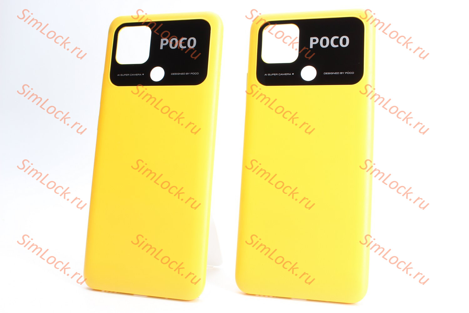 Задняя крышка Xiaomi Poco C40 (220333QPG), желтый, К-2