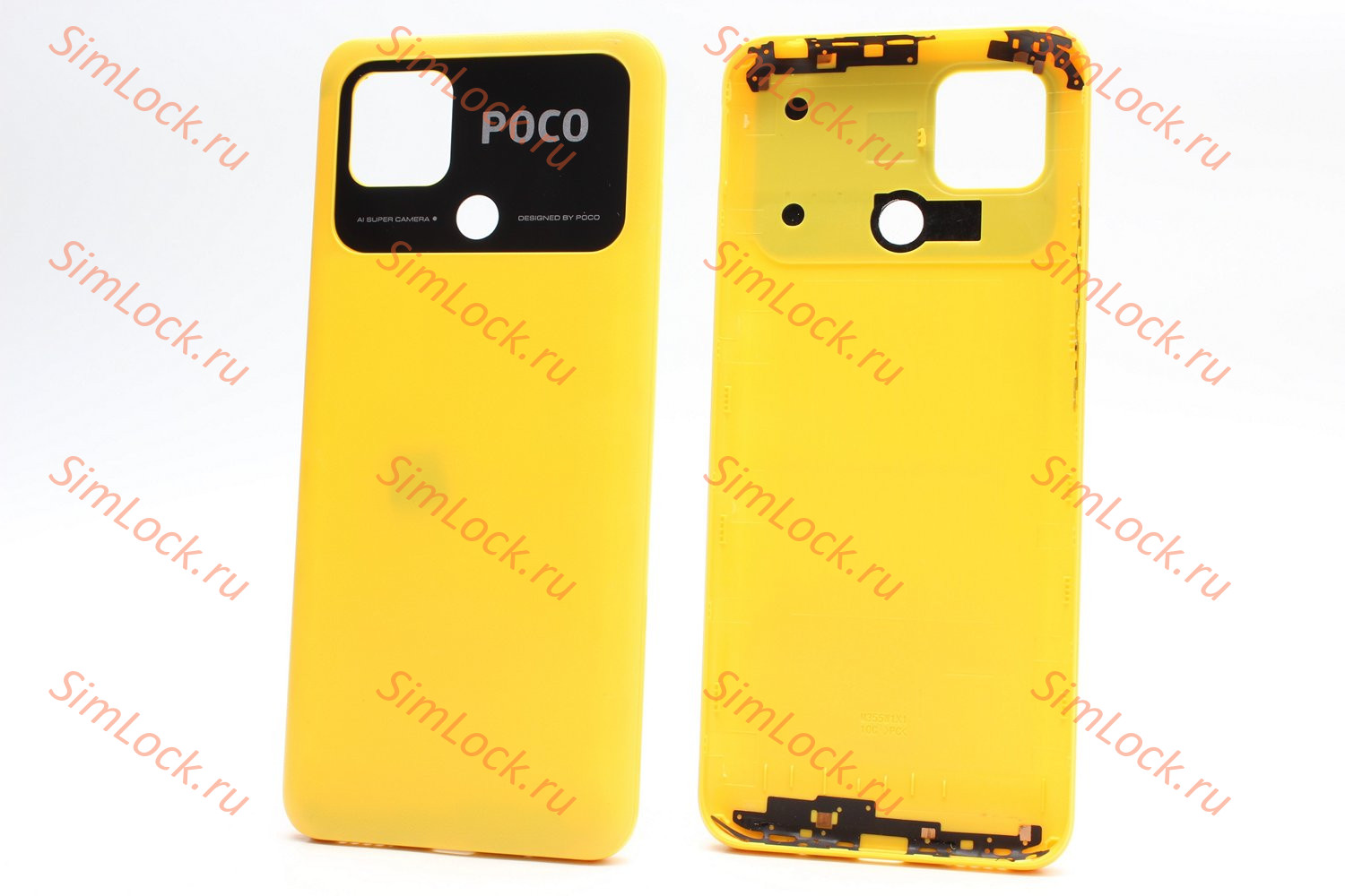 Задняя крышка Xiaomi Poco C40 (220333QPG), желтый, К-2