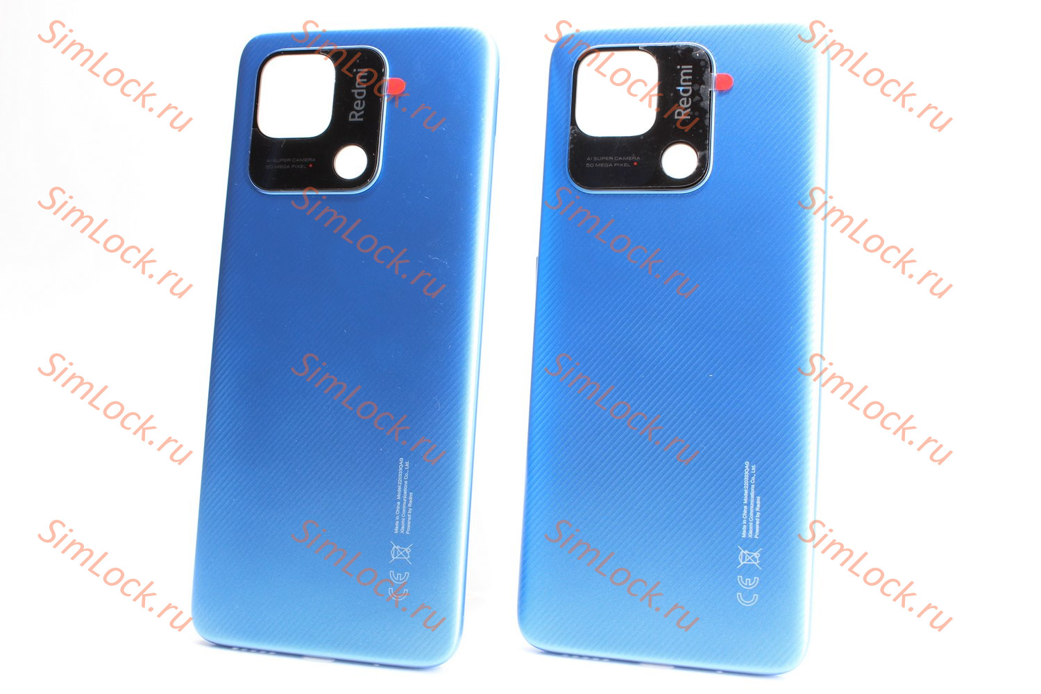 Задняя крышка Xiaomi Redmi 10C, синий (220333QNY)