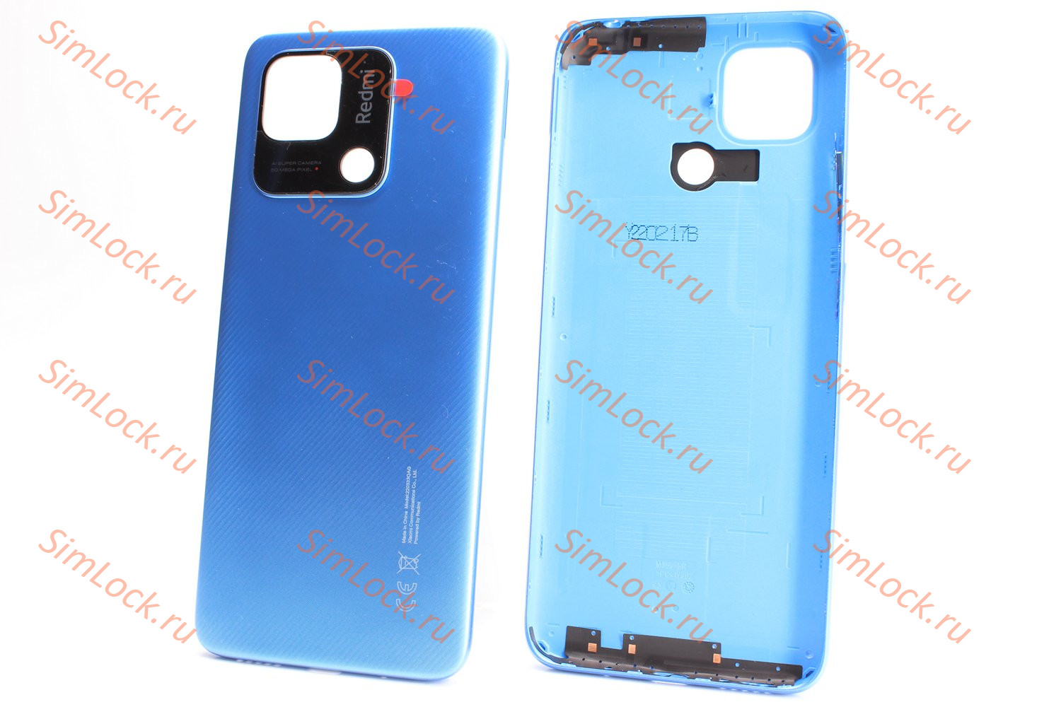 Задняя крышка Xiaomi Redmi 10C, синий (220333QNY)