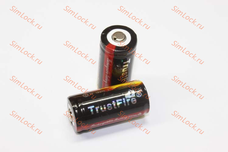 Аккумулятор 16340 / RCR123 - TrustFire - 3,7В / 800 mah, защищенный