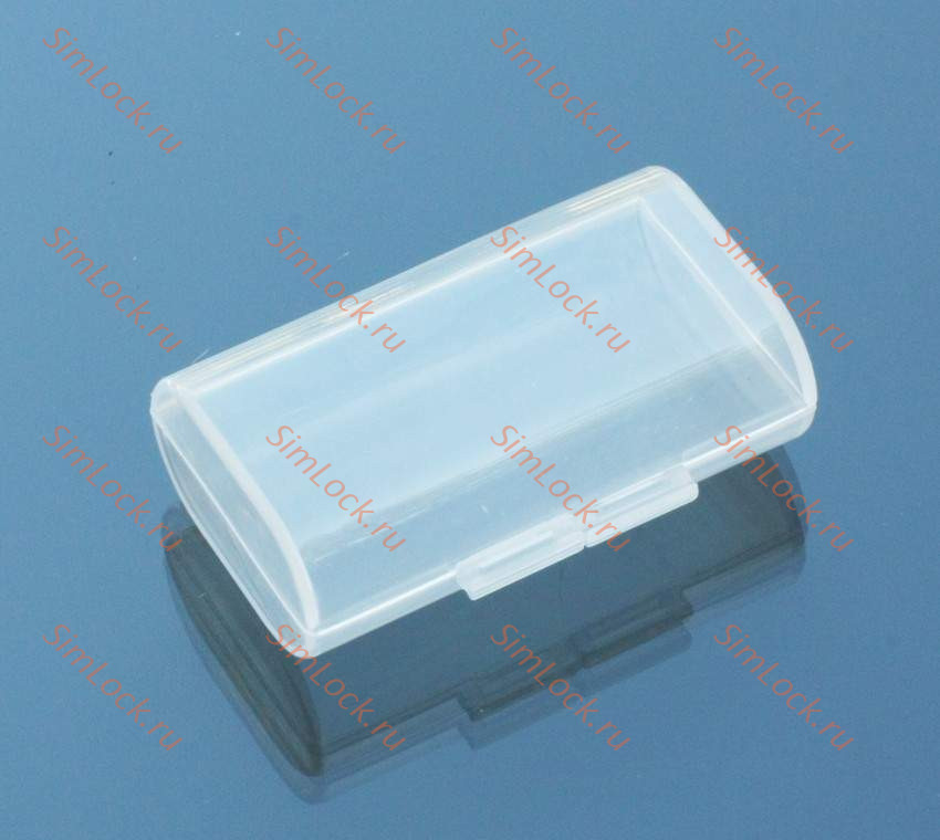 Коробочка для 2-х аккумов АА - белая