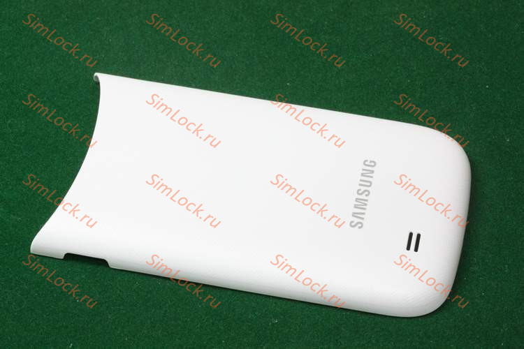 Задняя крышка Samsung I8150 Galaxy W, белый, оригинал