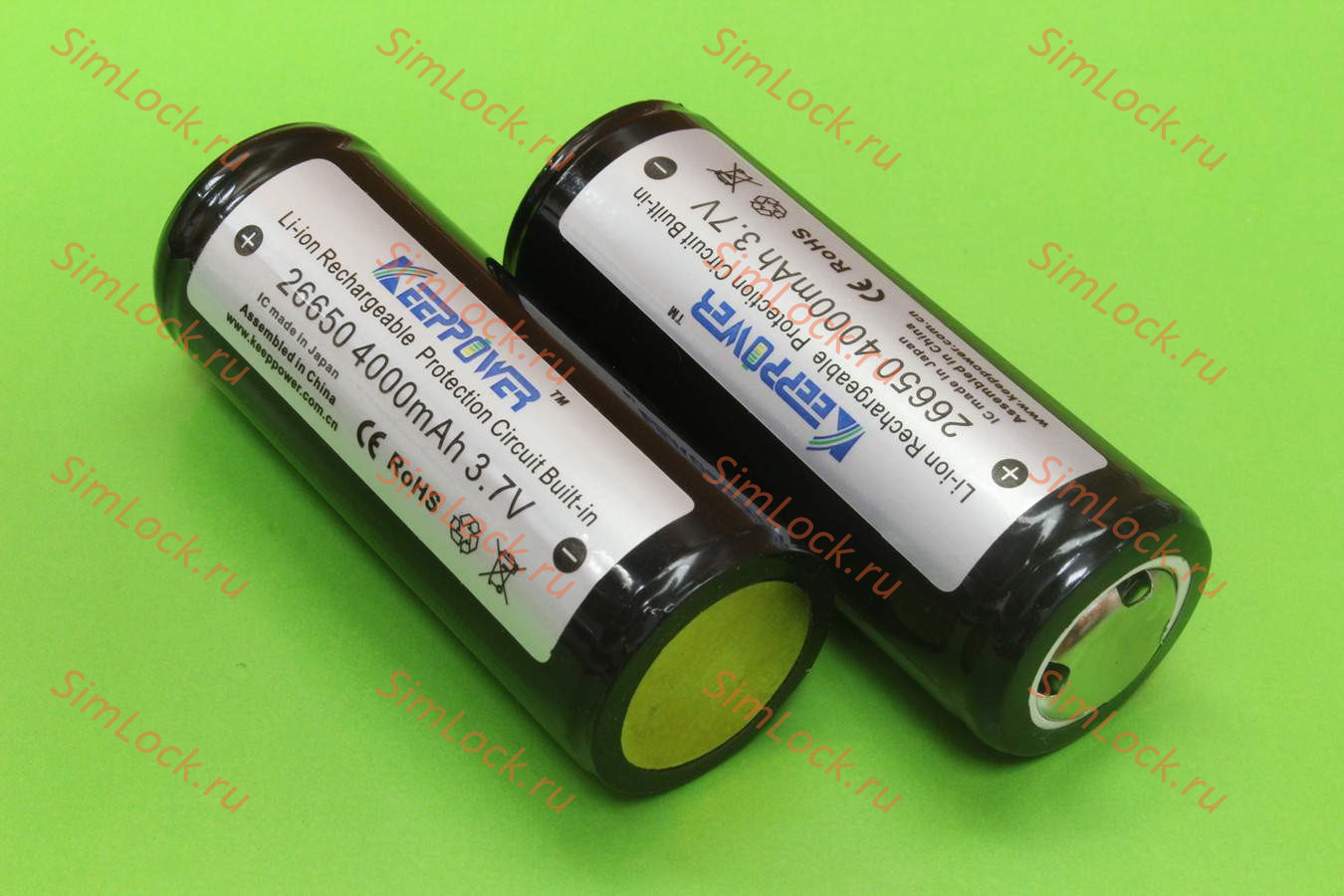 Аккумулятор 26650 KeepPower 4000 (внутри KingKong ICR26650) - 3,7В / 4000 mah, защищенный