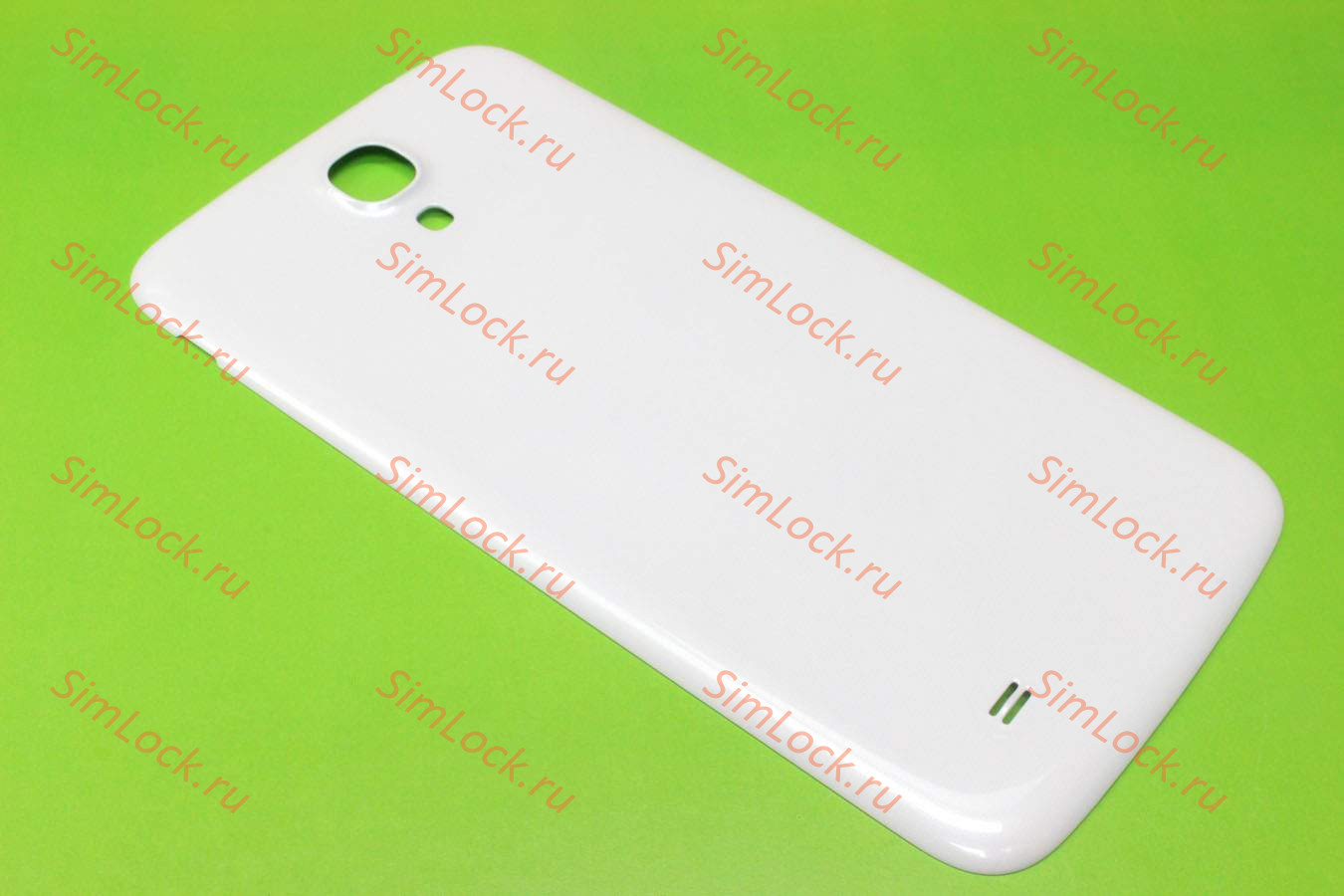 Задняя крышка Samsung I9200 Galaxy Mega 6.3, белый, оригинал