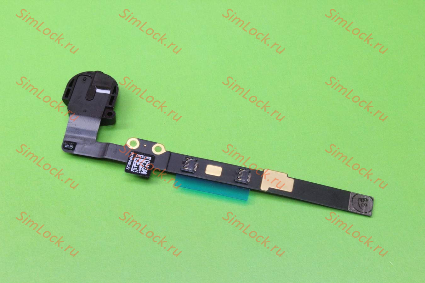 Шлейф iPad mini - с разъемом гарнитуры, черный, К-1