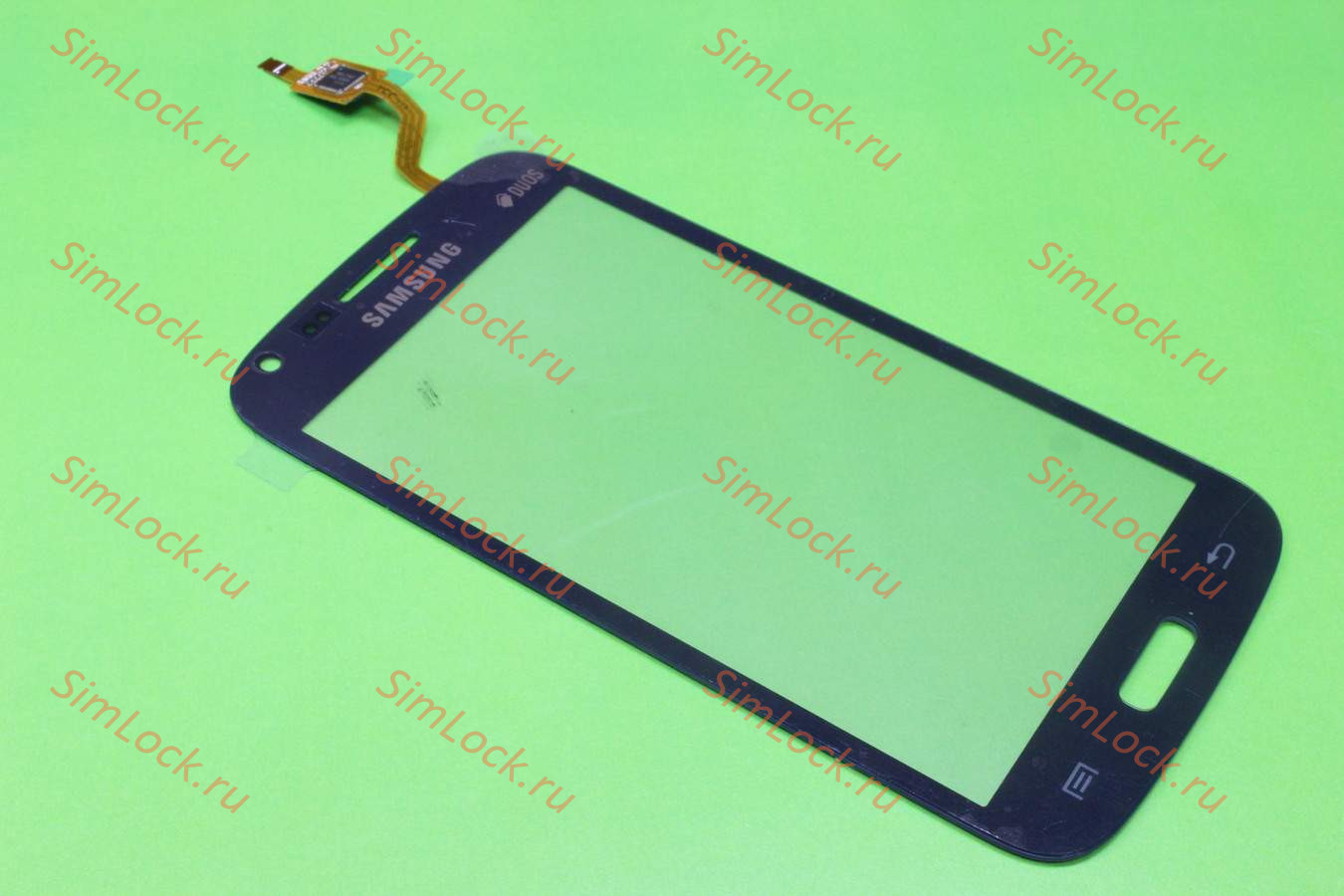 Тачскрин Samsung I8262 Galaxy Core, синий, К-1