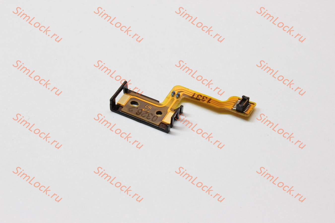 Подложка динамика верхннего разговорного Sony C6802, C6803, C6806, C6833 Xperia Z Ultra, на шлейфе, оригинал