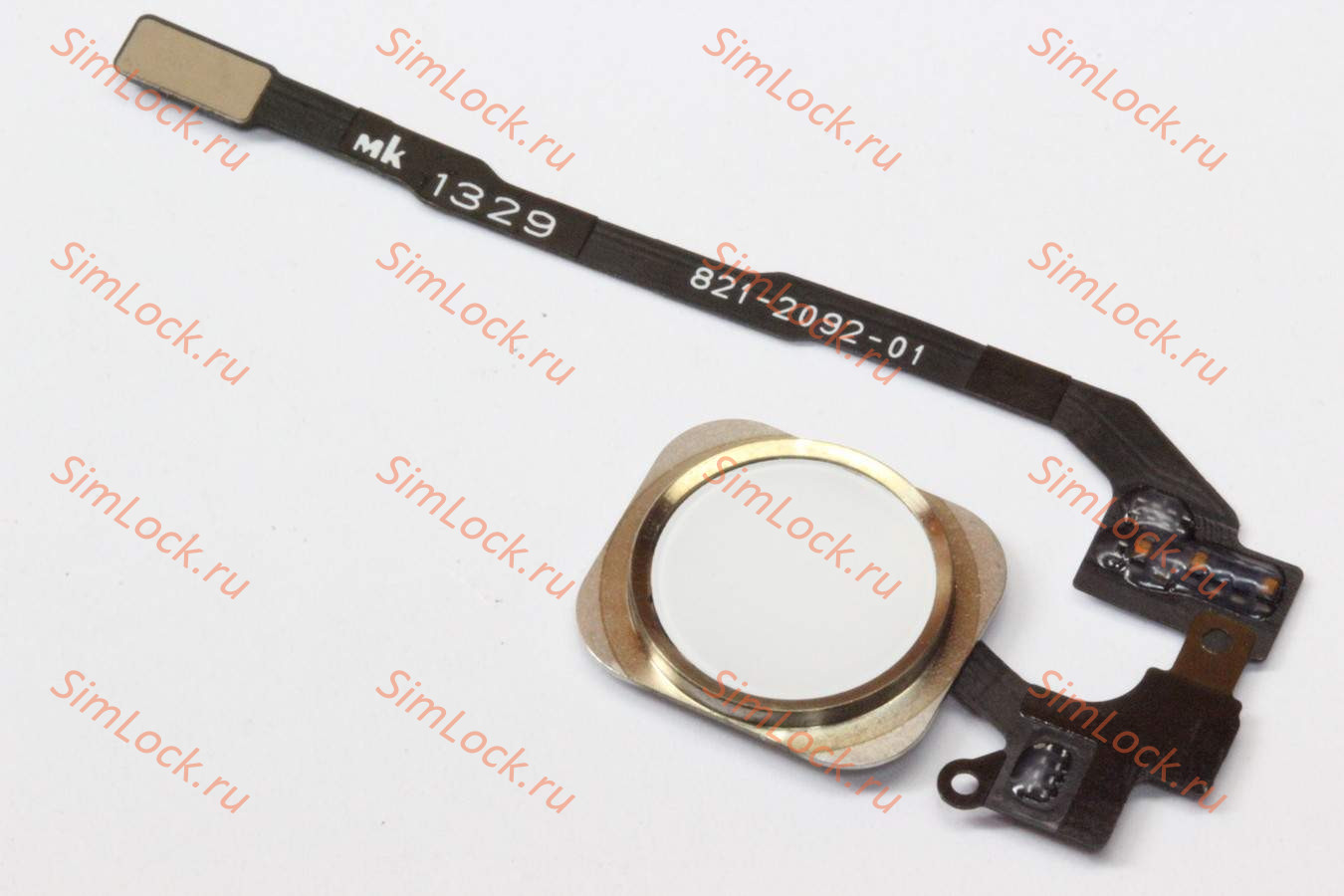 Шлейф iPhone 5S с кнопкой Home, золото, К-3