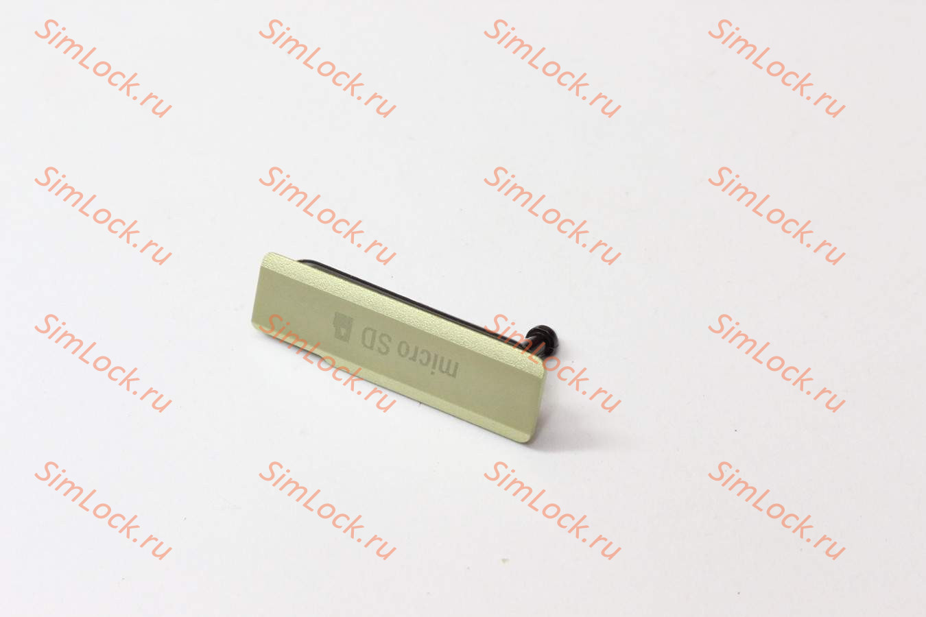 Заглушка microSD Sony Xperia Z1 Compact D5503/M51W, желтый, оригинал