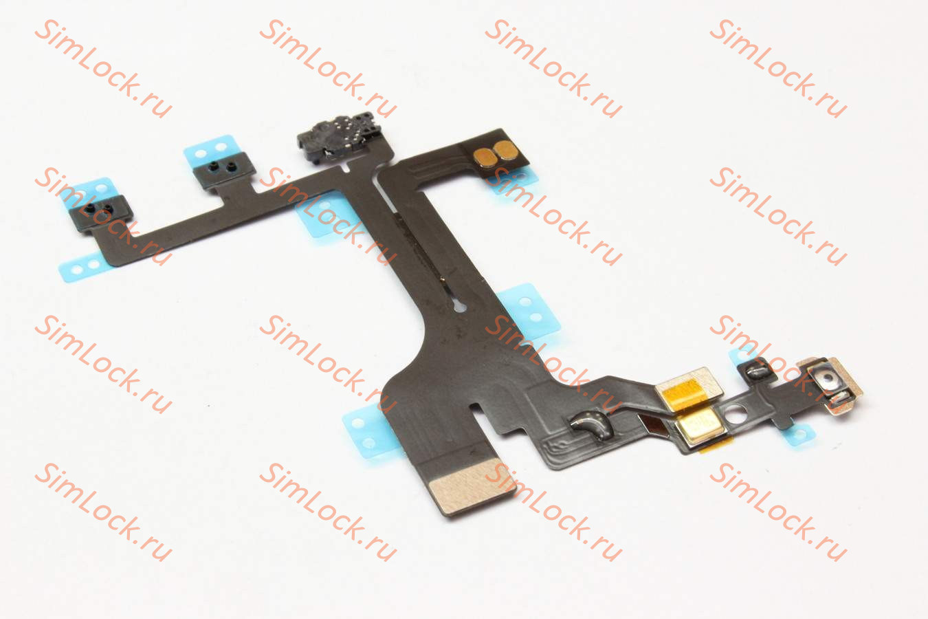 Шлейф iPhone 5C, с кнопками включения и громкости, К-1