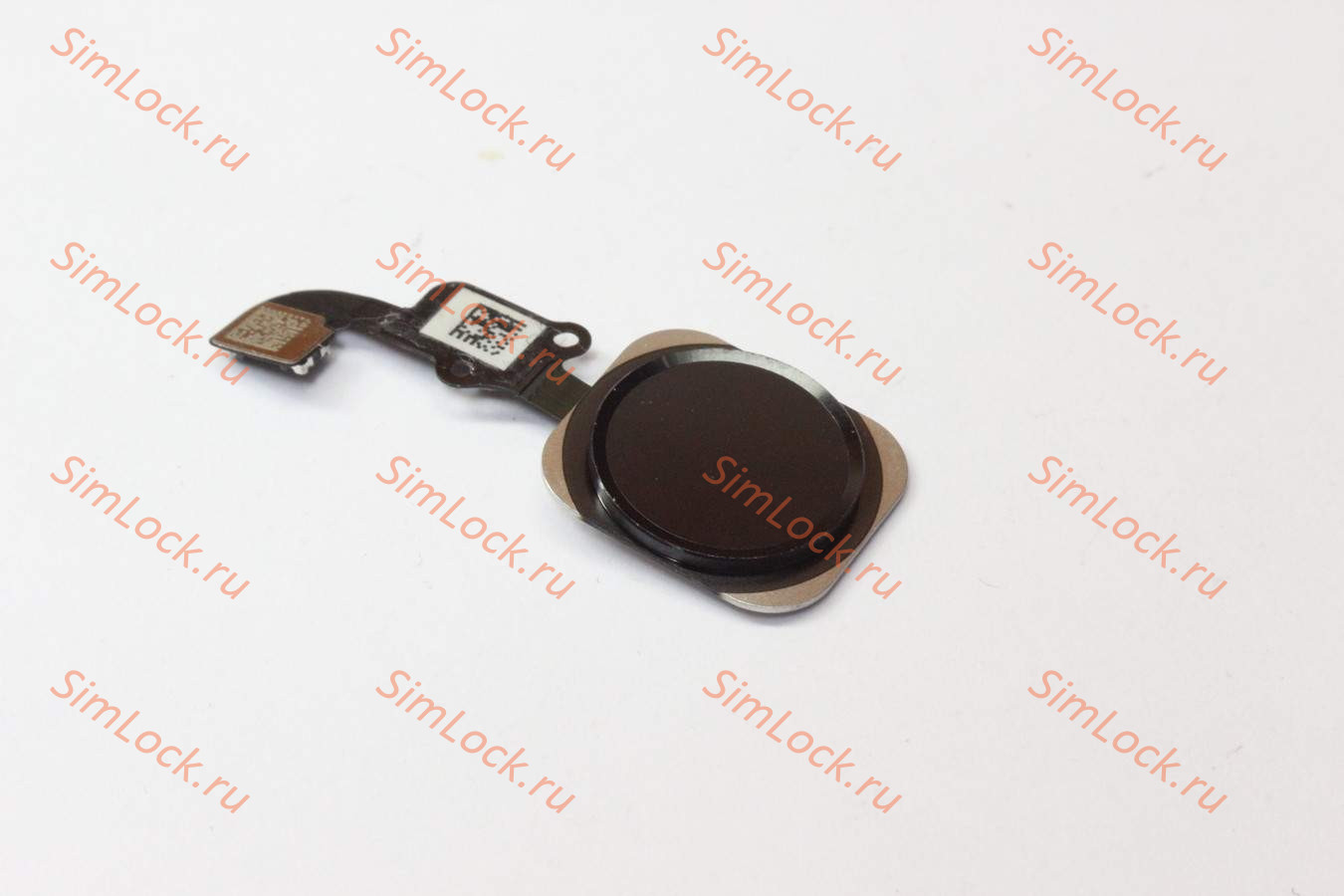 Шлейф iPhone 6 с кнопкой Home, черный, К-1