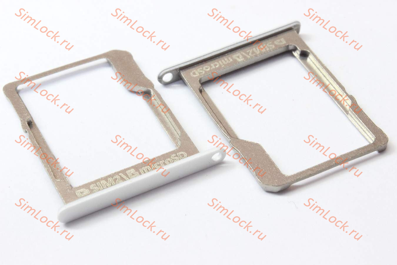 Лоток SIM и microSD Samsung Galaxy A3, A5, A7, SM-A300F, SM-A500F, SM-A700FD, белый, оригинал