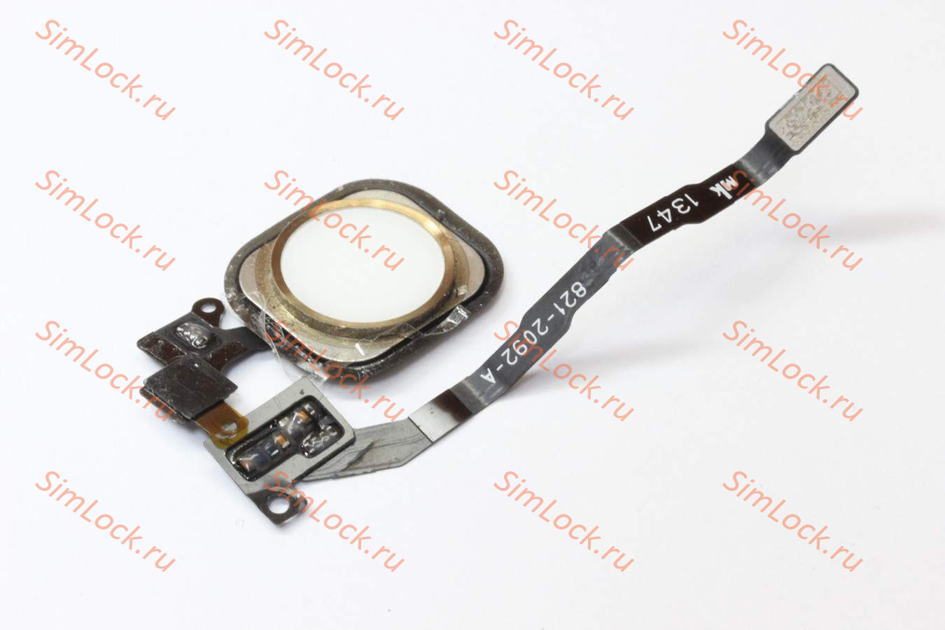 Шлейф iPhone 5S с кнопкой Home, золото, К-1