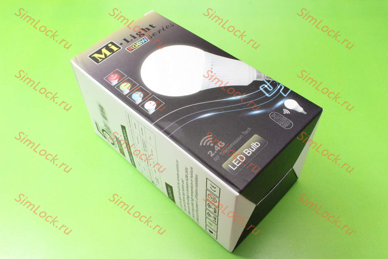 Светодиодная лампа MiLight-JH013C, RGB + холодный белый, 86-265 вольт, 5 ватт, цоколь Е14, угол рассеивания 270 град, 370 люкс, управление с пульта ДУ, смартфона и через интернет