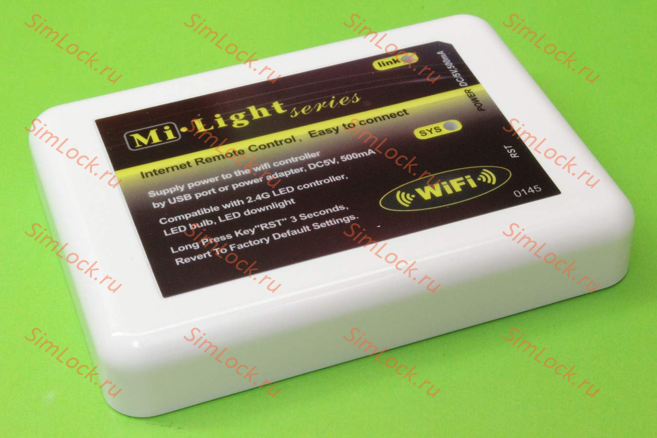 Контроллер MiLight-JH097-WIFI для управления через смартфон и интернет RGBW лампами и RGBW лентами MiLight, 4-х зонный