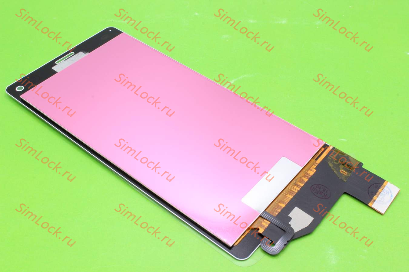 Дисплей Sony Xperia Z3 Compact, D5803, D5833, с белым тачскрином, К-3