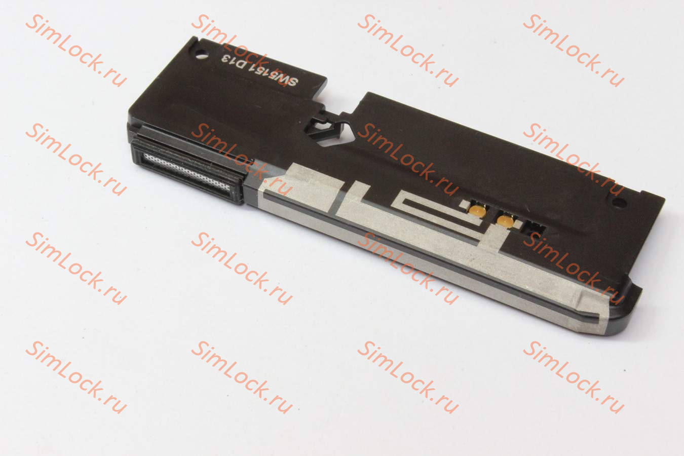 Динамик нижний (музыкальный) Sony Xperia M4 Aqua, E2303, E2312, E2333, серебро, оригинал