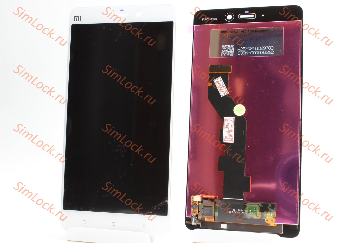 Дисплей Xiaomi Mi Note Pro, белый, матрица оригинал, К-1