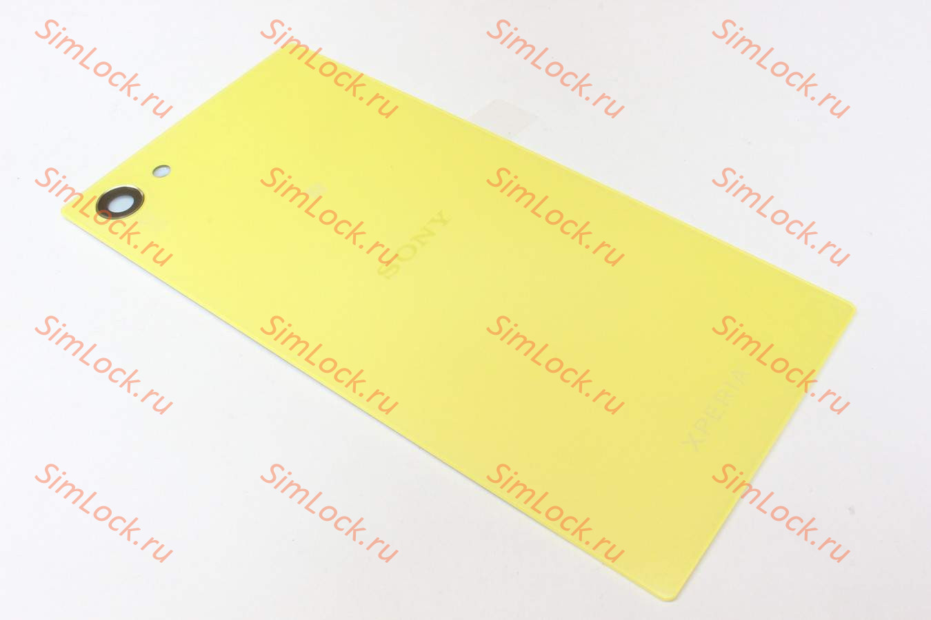 Задняя крышка Sony Xperia Z5 Compact E5803/E5823, желтый, оригинал