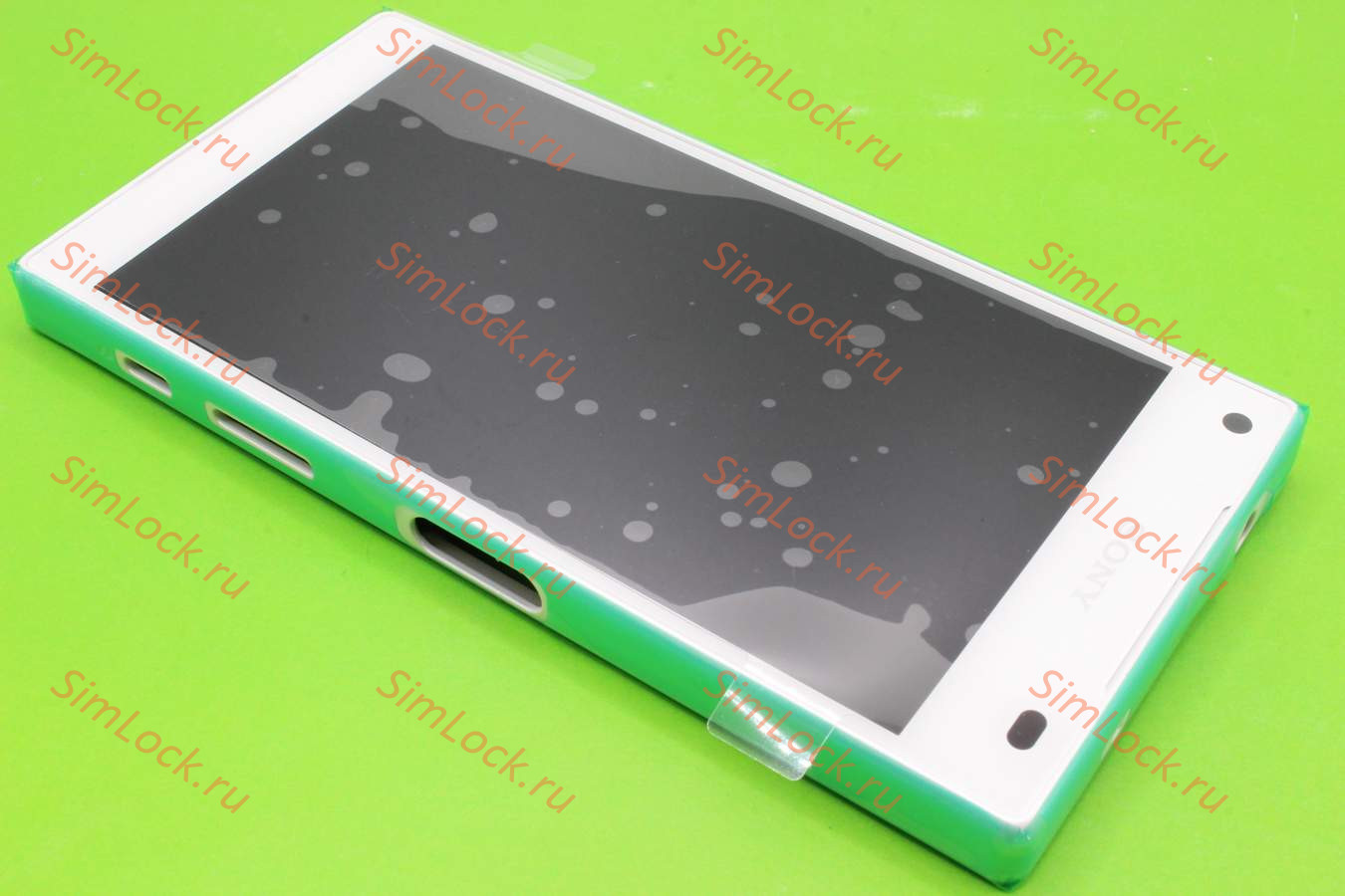 Дисплей Sony Xperia Z5 Compact, E5803, E5823, в рамке, белый, оригинал