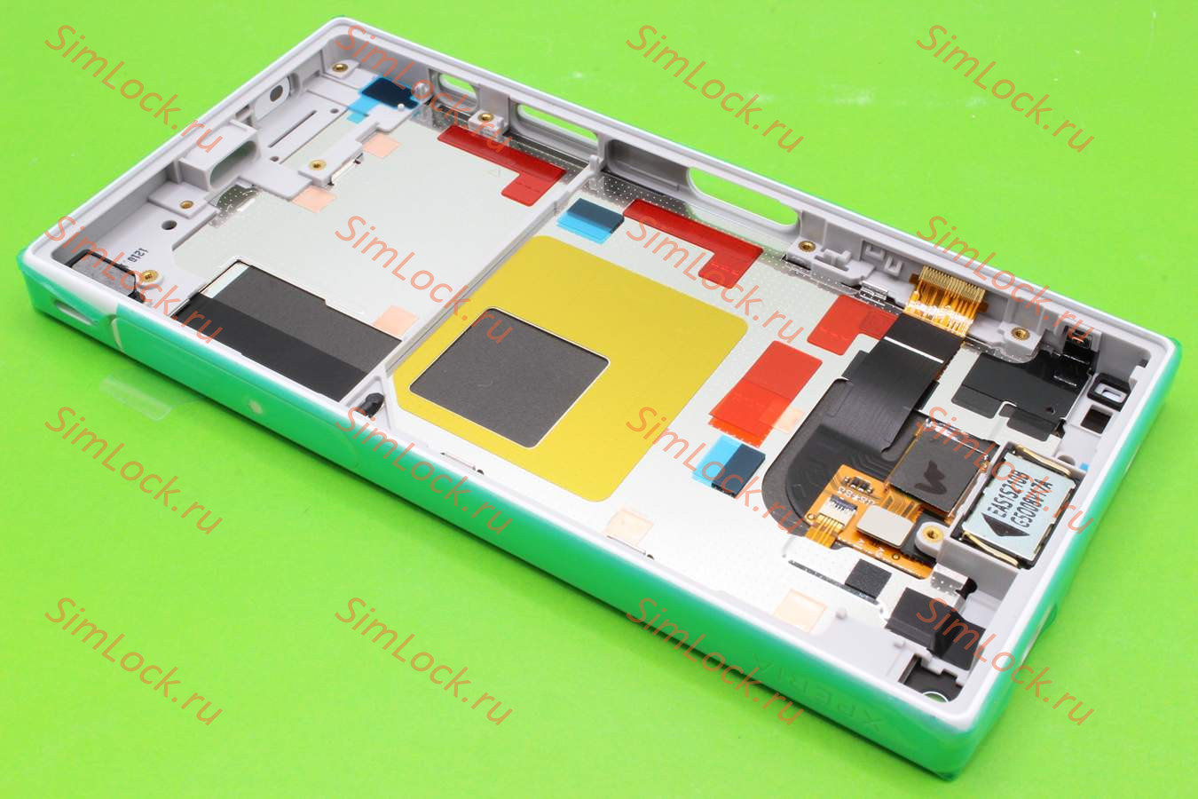 Дисплей Sony Xperia Z5 Compact, E5803, E5823, в рамке, белый, оригинал