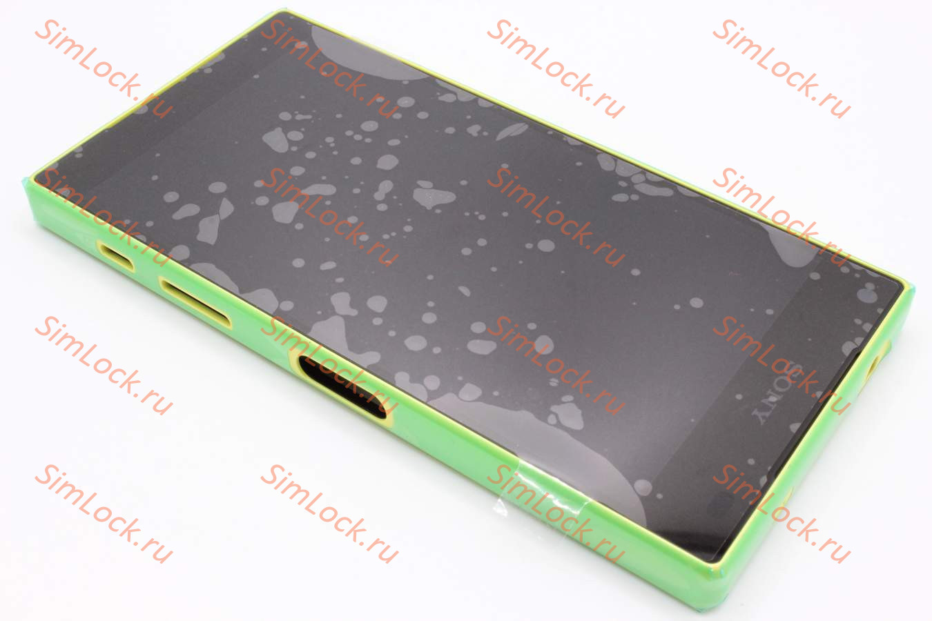 Дисплей Sony Xperia Z5 Compact, E5803, E5823 , в рамке, желтый, оригинал