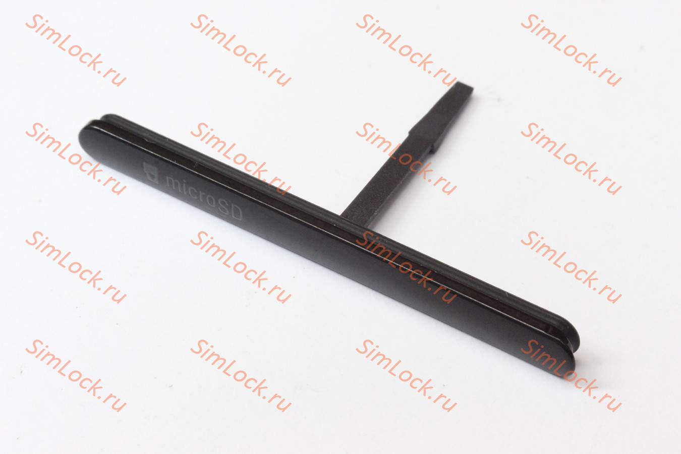 Заглушка SIM/microSD Sony Xperia M5 E5603/E5633/E5653, черный, оригинал