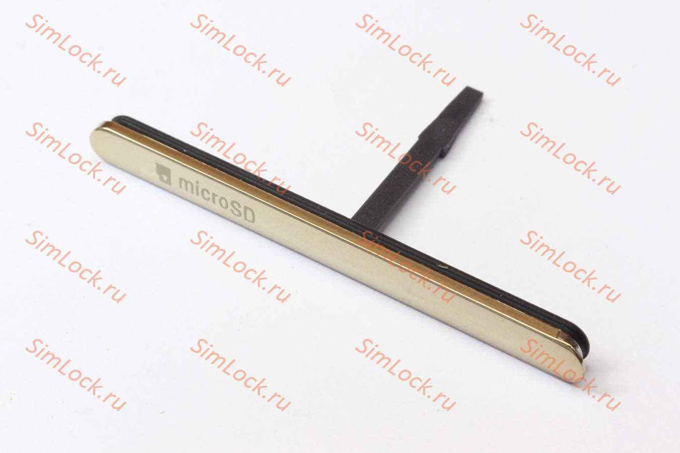 Заглушка SIM/microSD Sony Xperia M5 E5603/E5633/E5653, золотой, оригинал